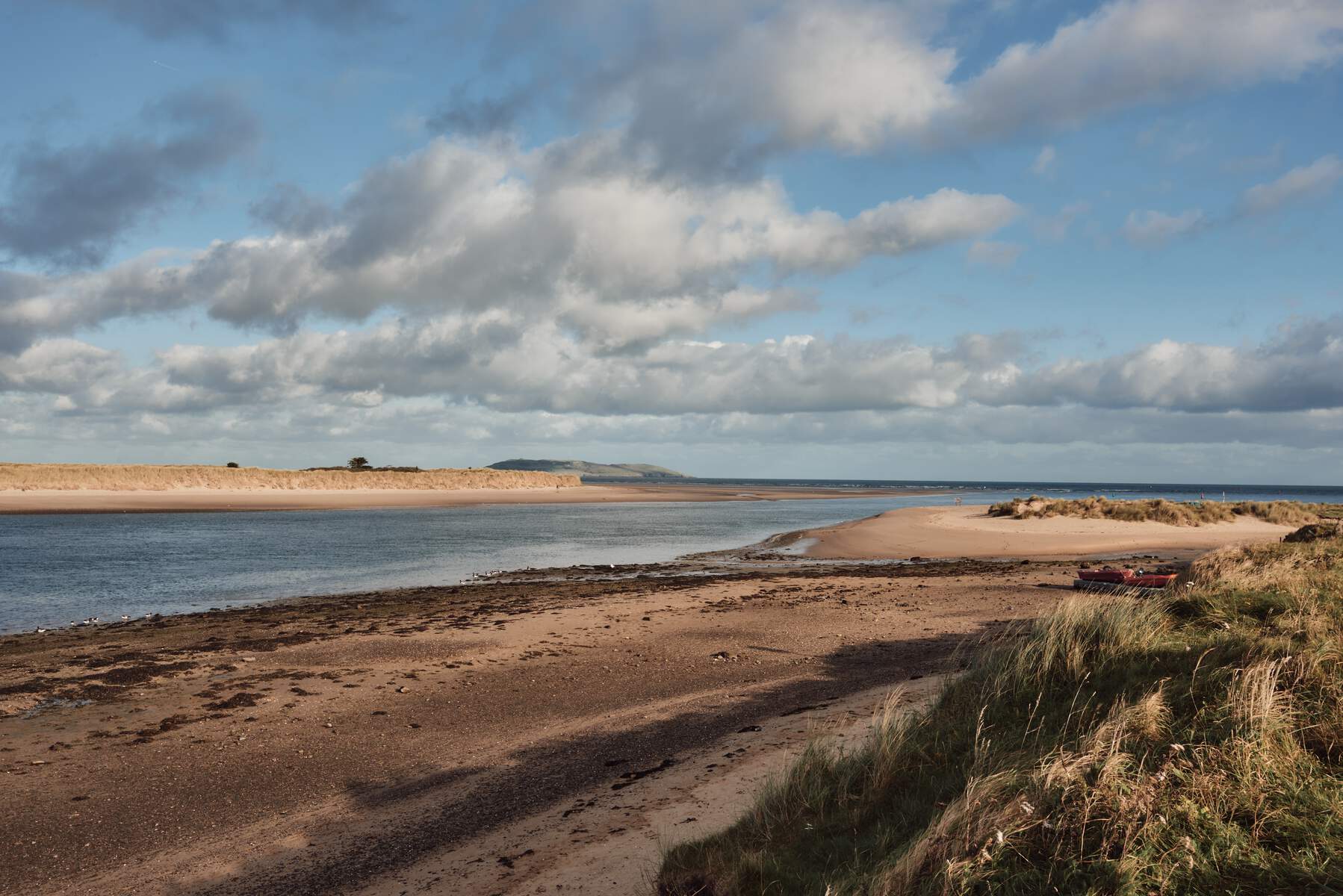 La plage de Malahide en Irlande