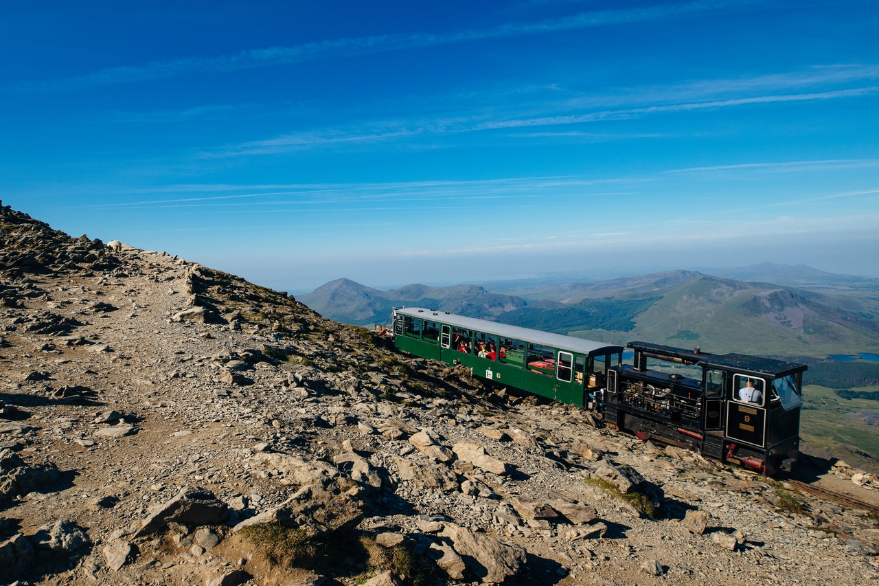 Train à vapeur au Pays de Galles