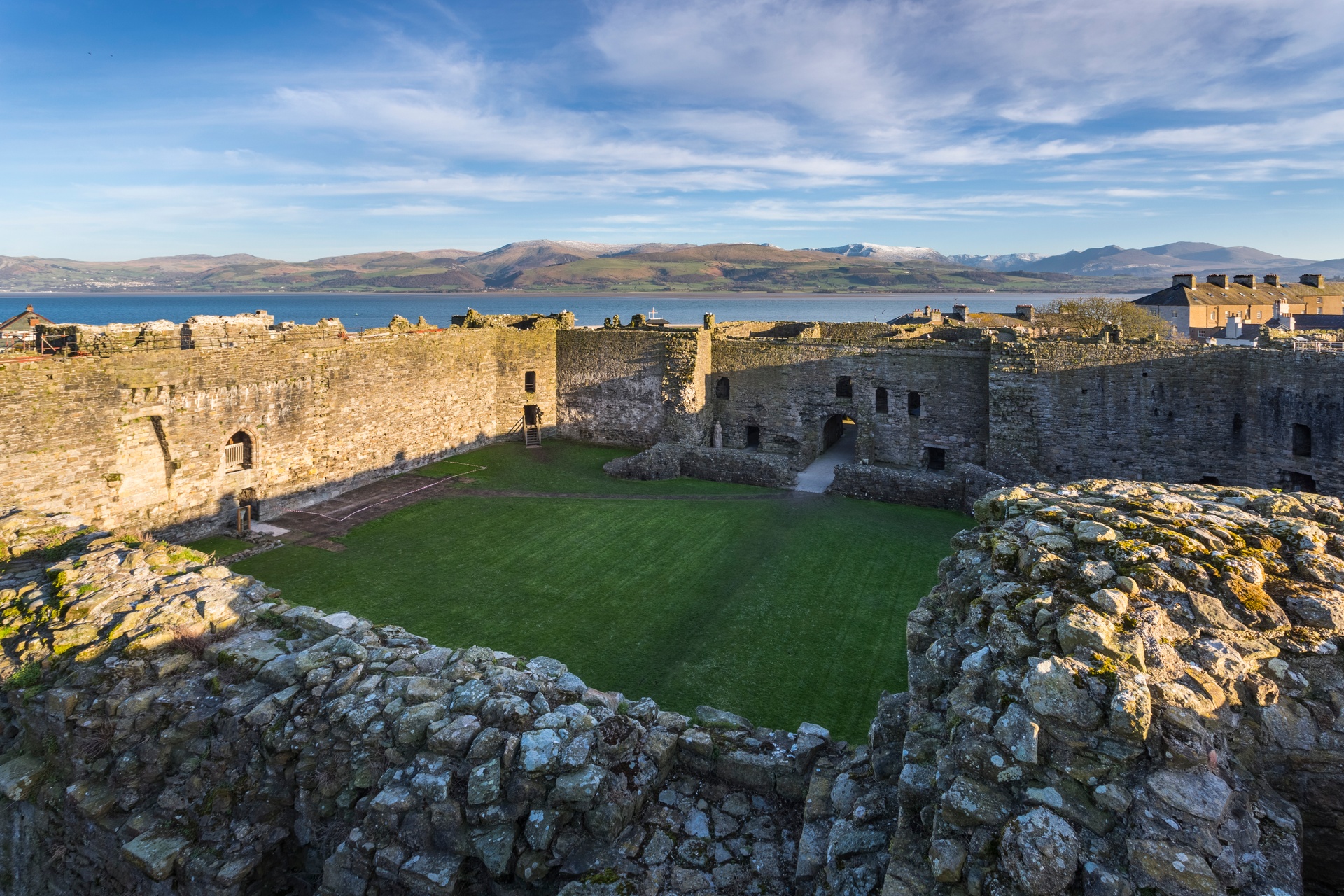 Château de Beaumaris au Pays de Galles