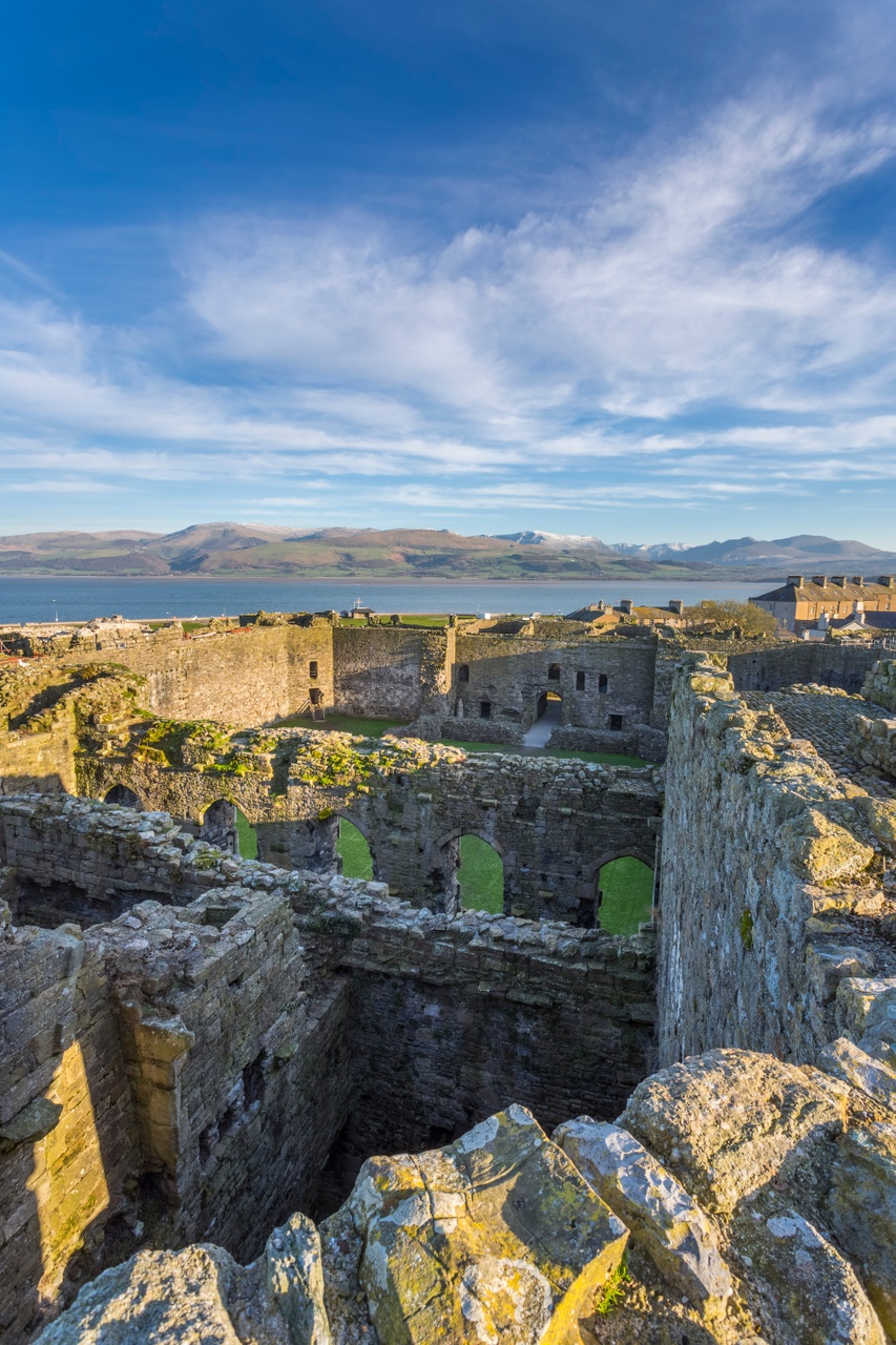 Château de Beaumaris au Pays de Galles