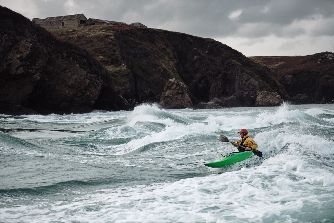 Kayak dans le Pembrokeshire