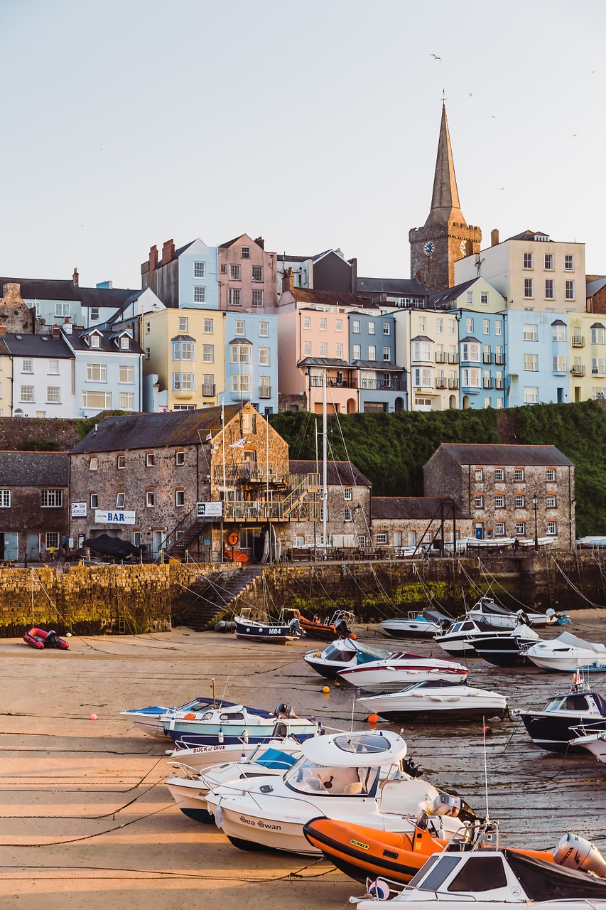 Tenby au Pays de Galles