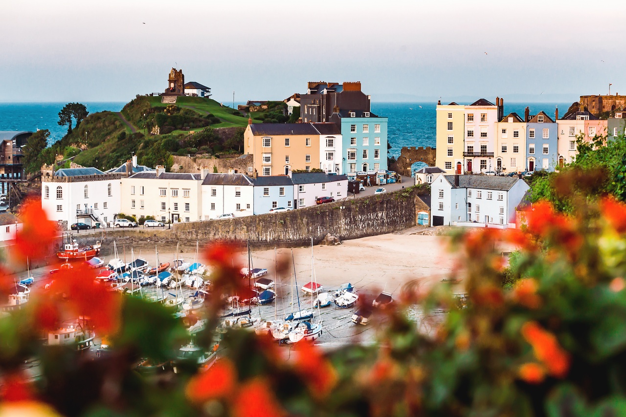 Tenby au Pays de Galles