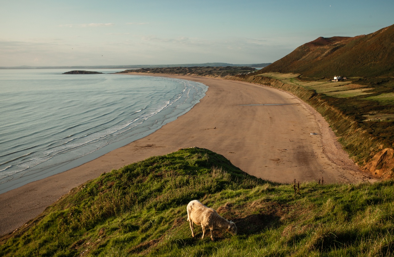 Plage de Rhossilli