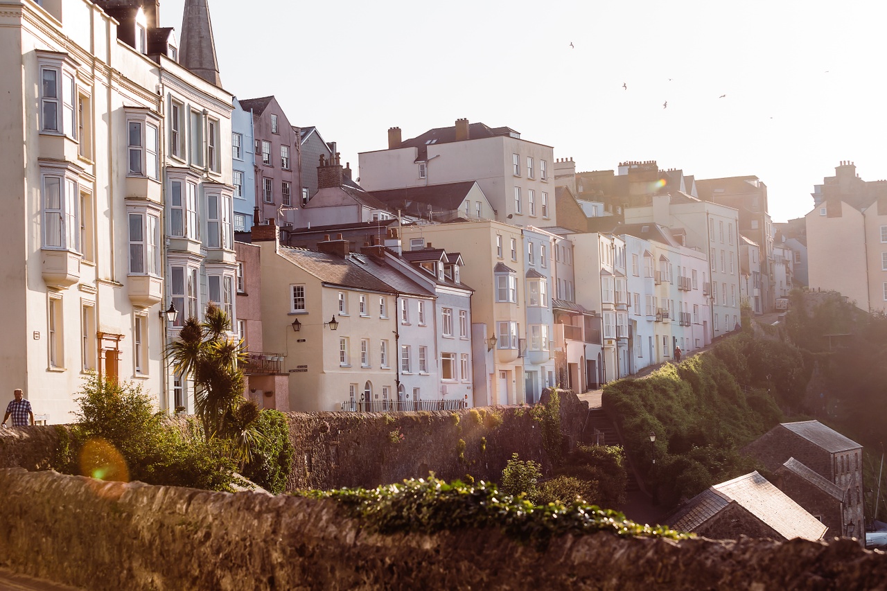 Tenby au Pays de Galles