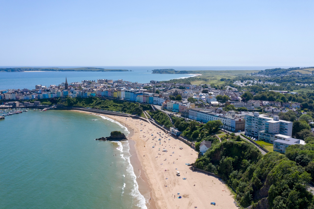 Tenby au Pays de Galles