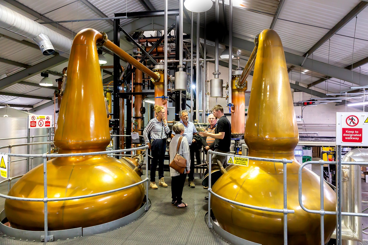Distillerie de Penderyn au Pays de Galles