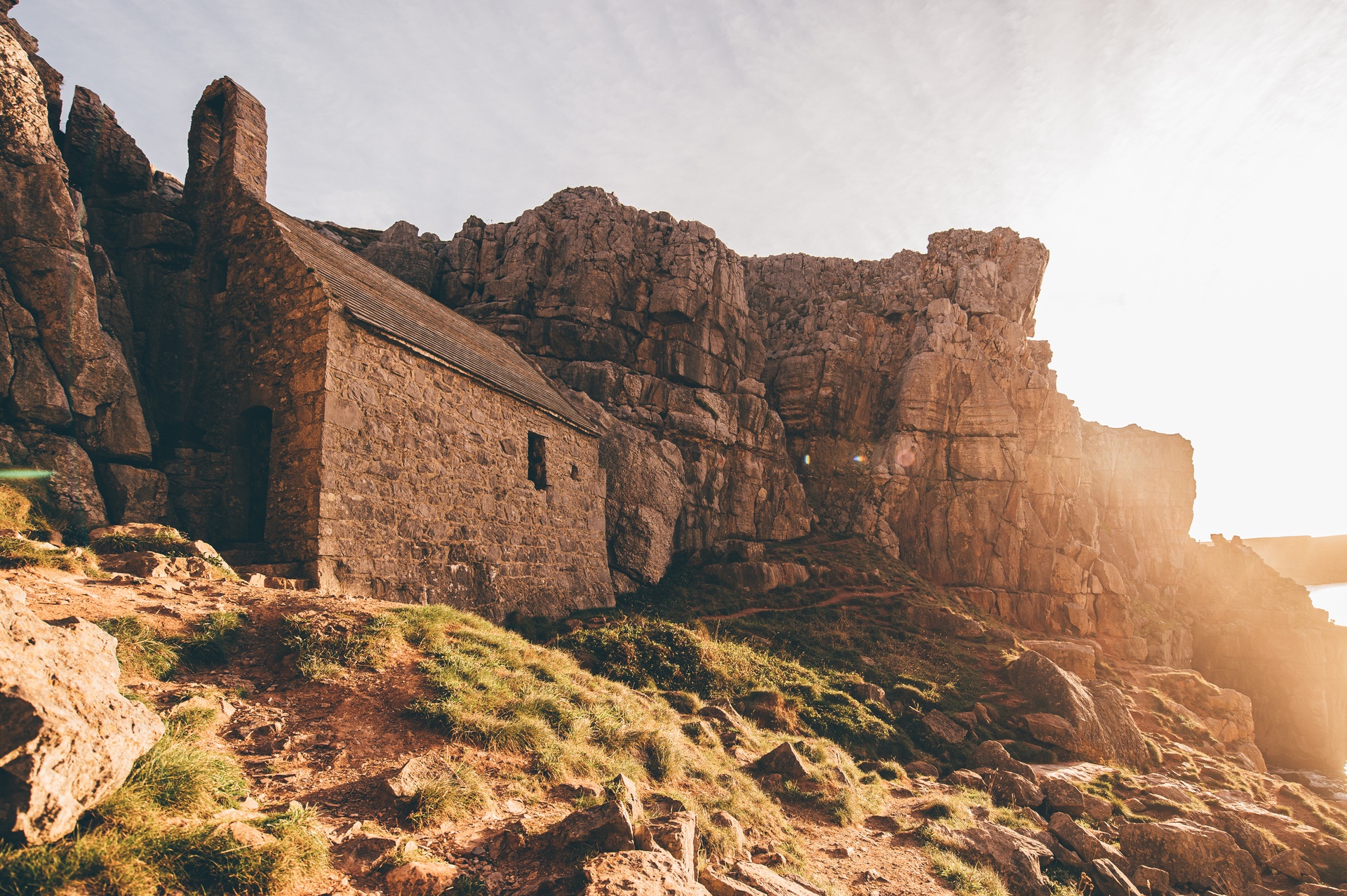 St. Govans Chapel, Bosherston, Pembrokeshire