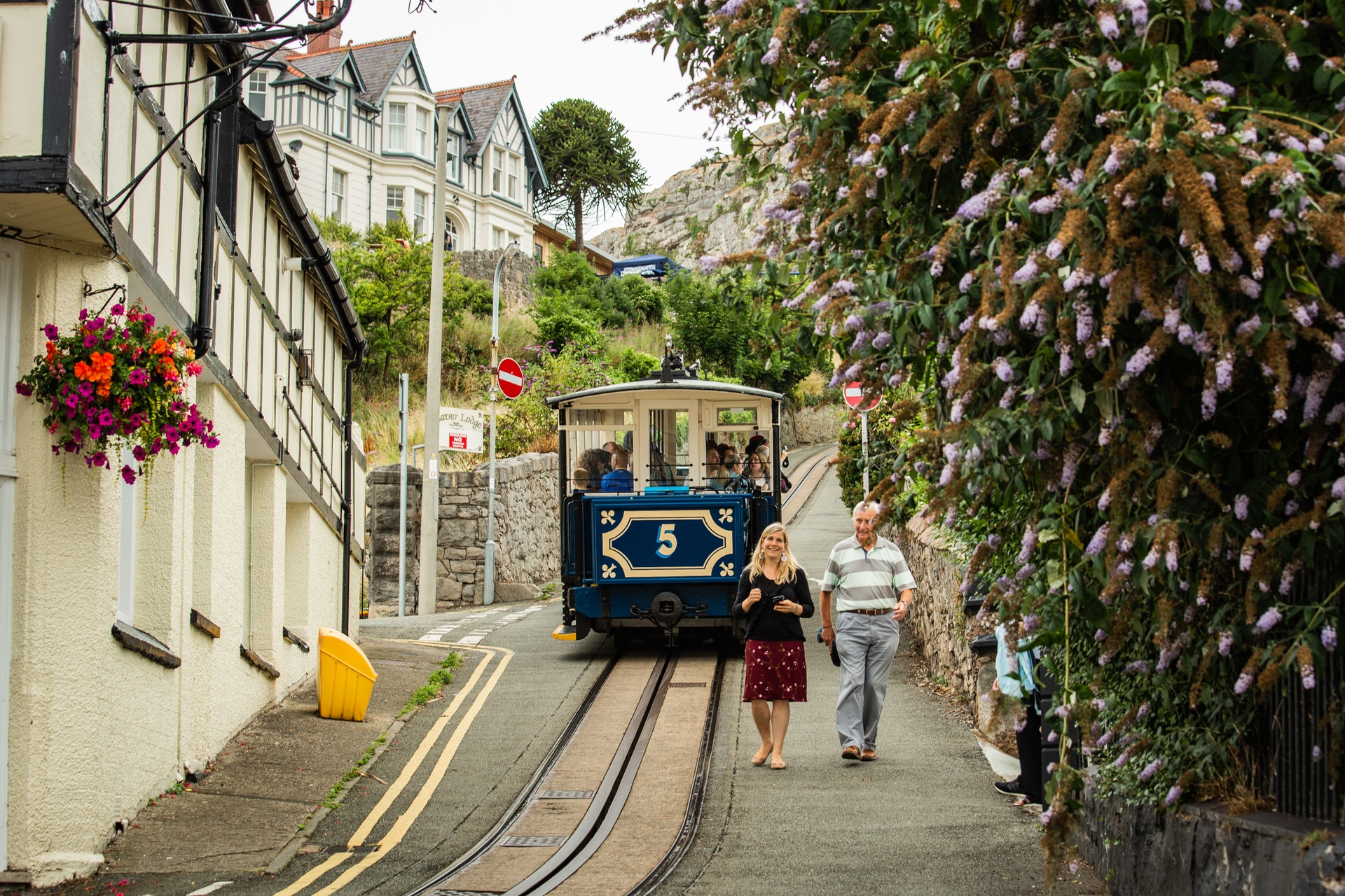 Great Orme Railway au Pays de GallesGreat Orme Railway au Pays de Galles