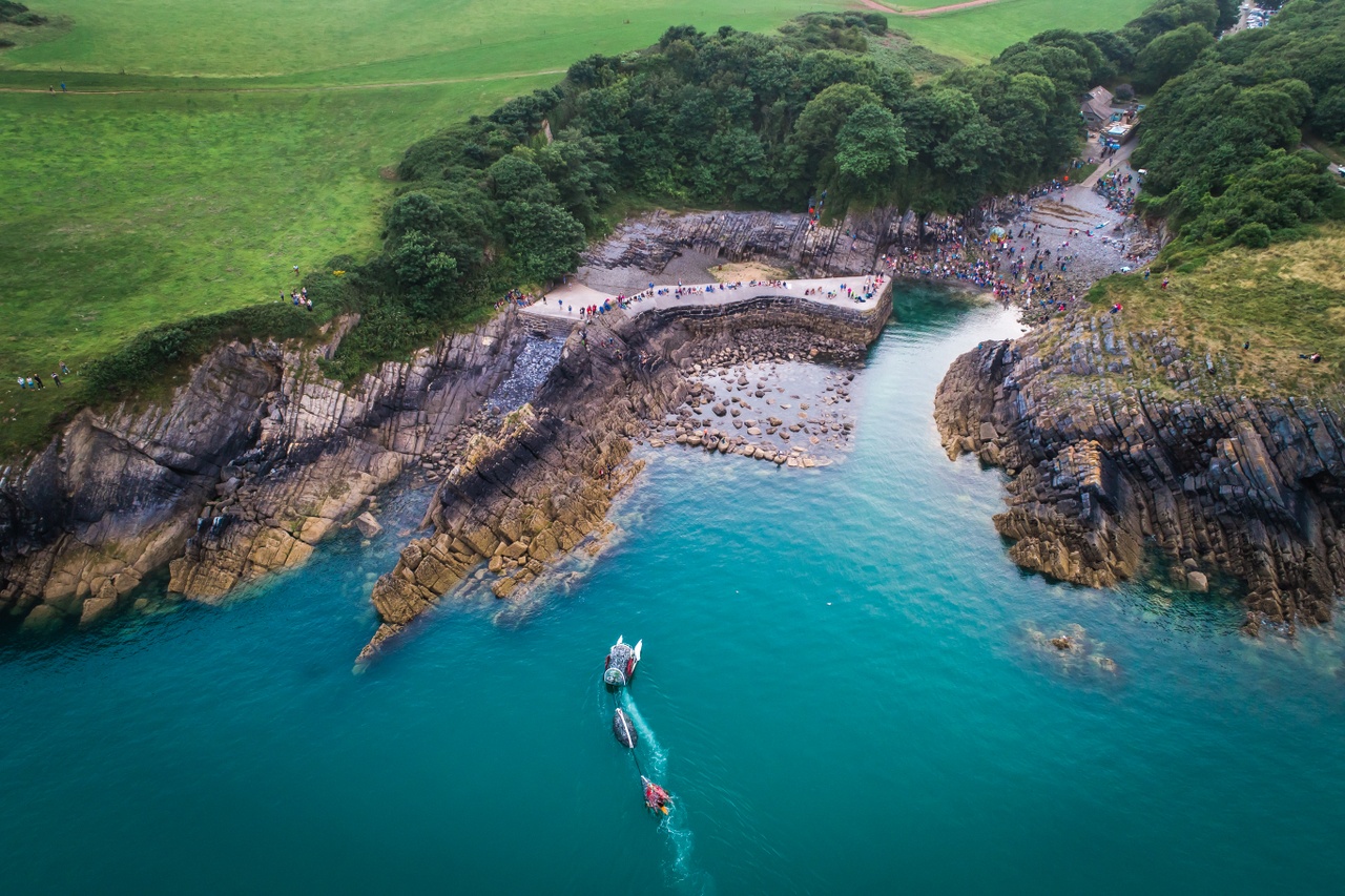 Tenby au Pays de Galles