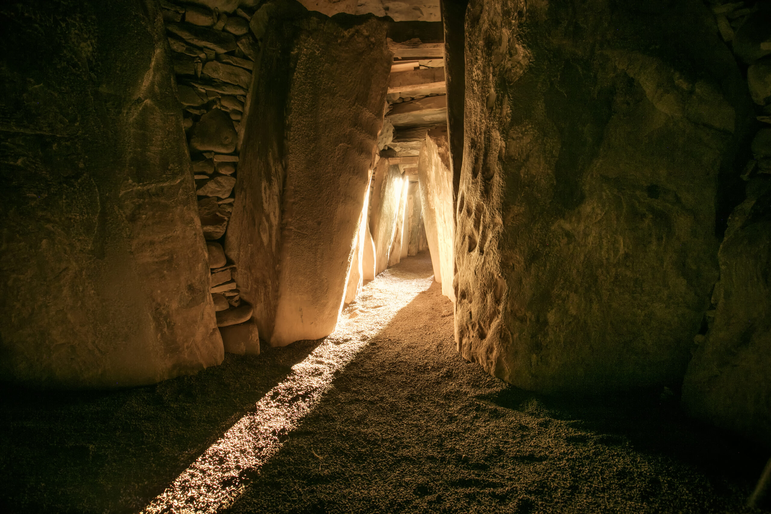 Le solstice d'hiver à Newgrange dans le comté de Meath