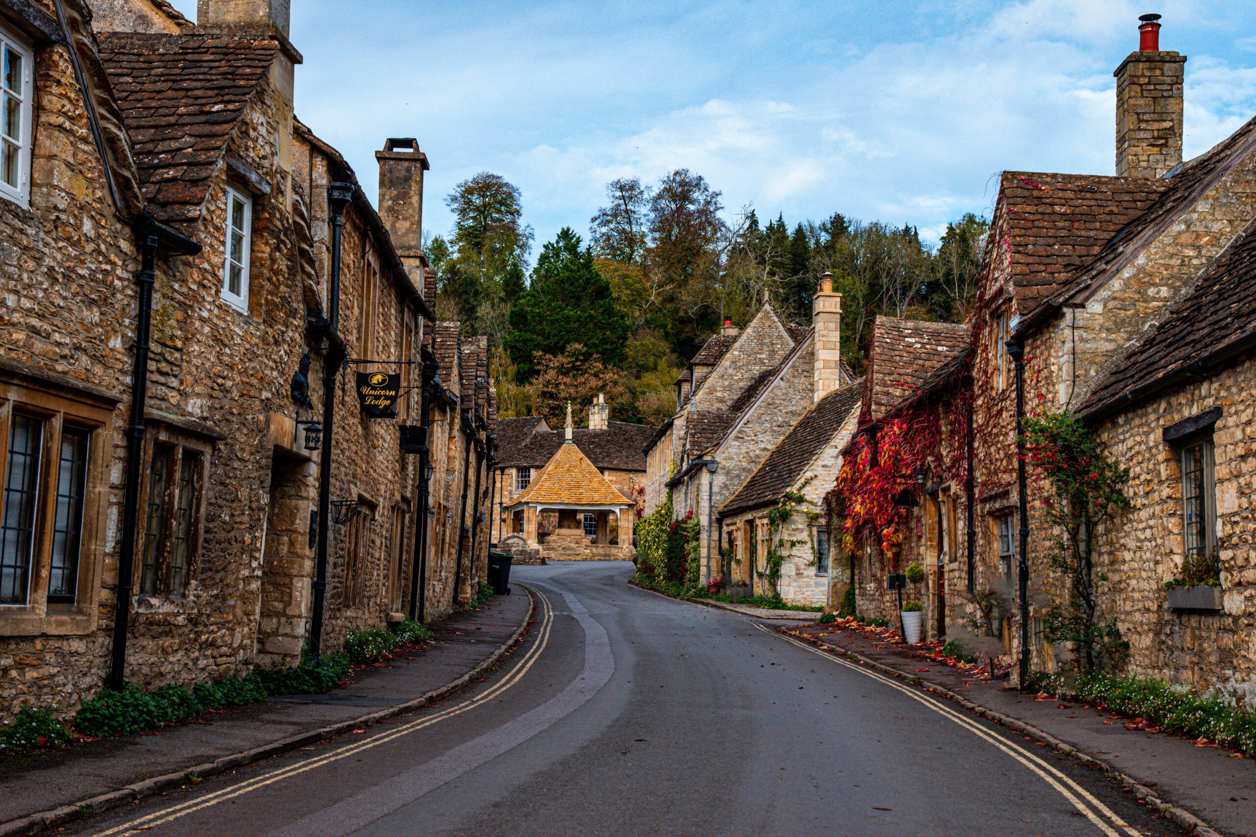 Castle Combe dans les Cotswolds